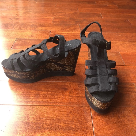 H&M Snake Print Wedges - Picture 2 of 2